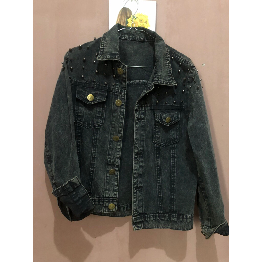 preloved jaket denim