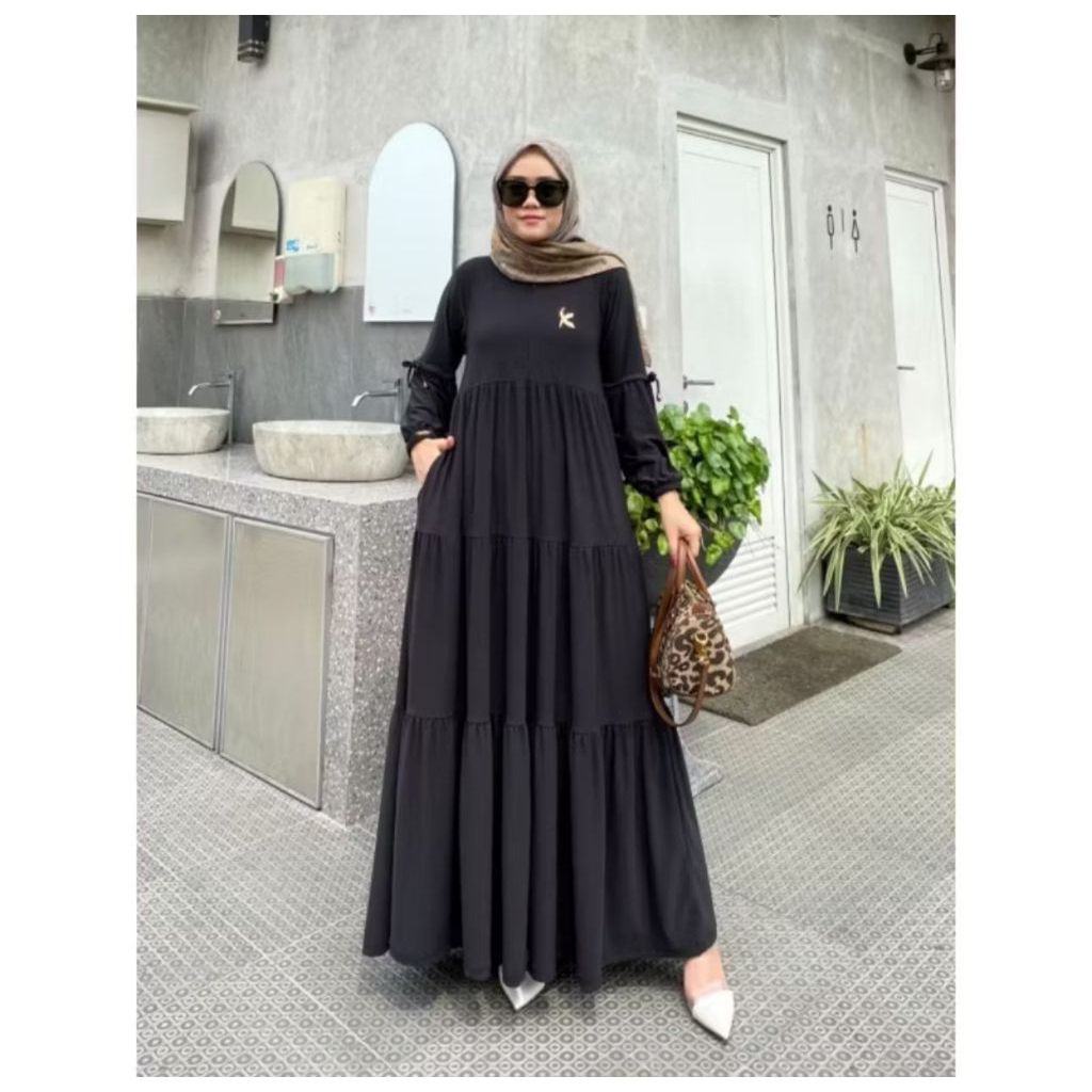 Inner Gamis Alisa Dress Viral Inner Dress Wanita