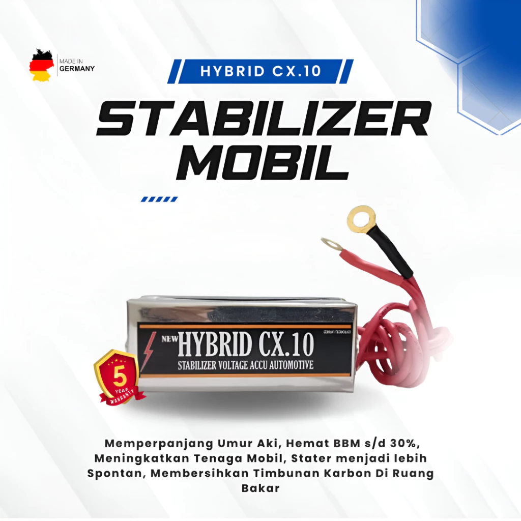 HYBRID CX10 STABILIZER AKI MOTOR 100 SAMPAI 500 CC