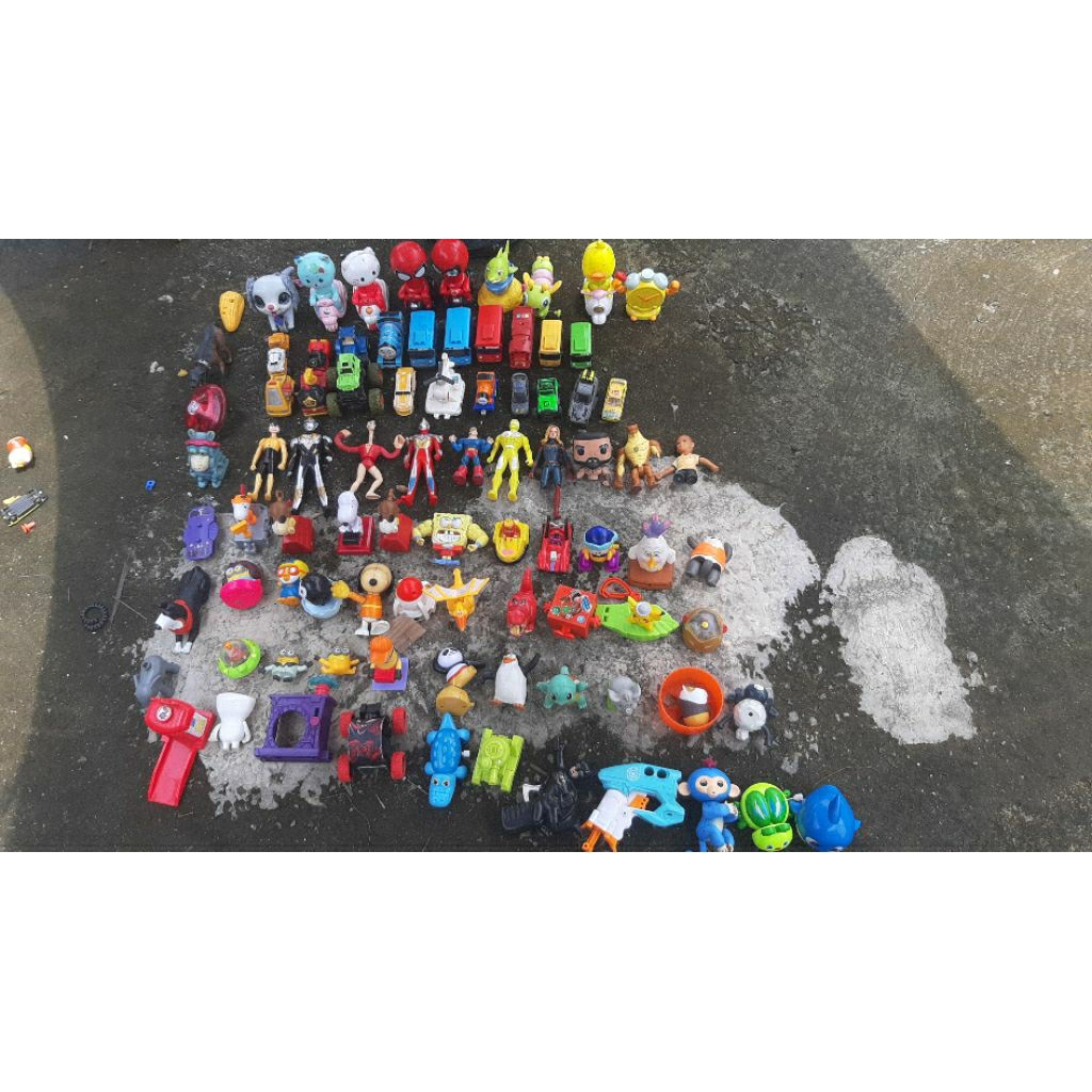 mainan mcd campur bekas borongan