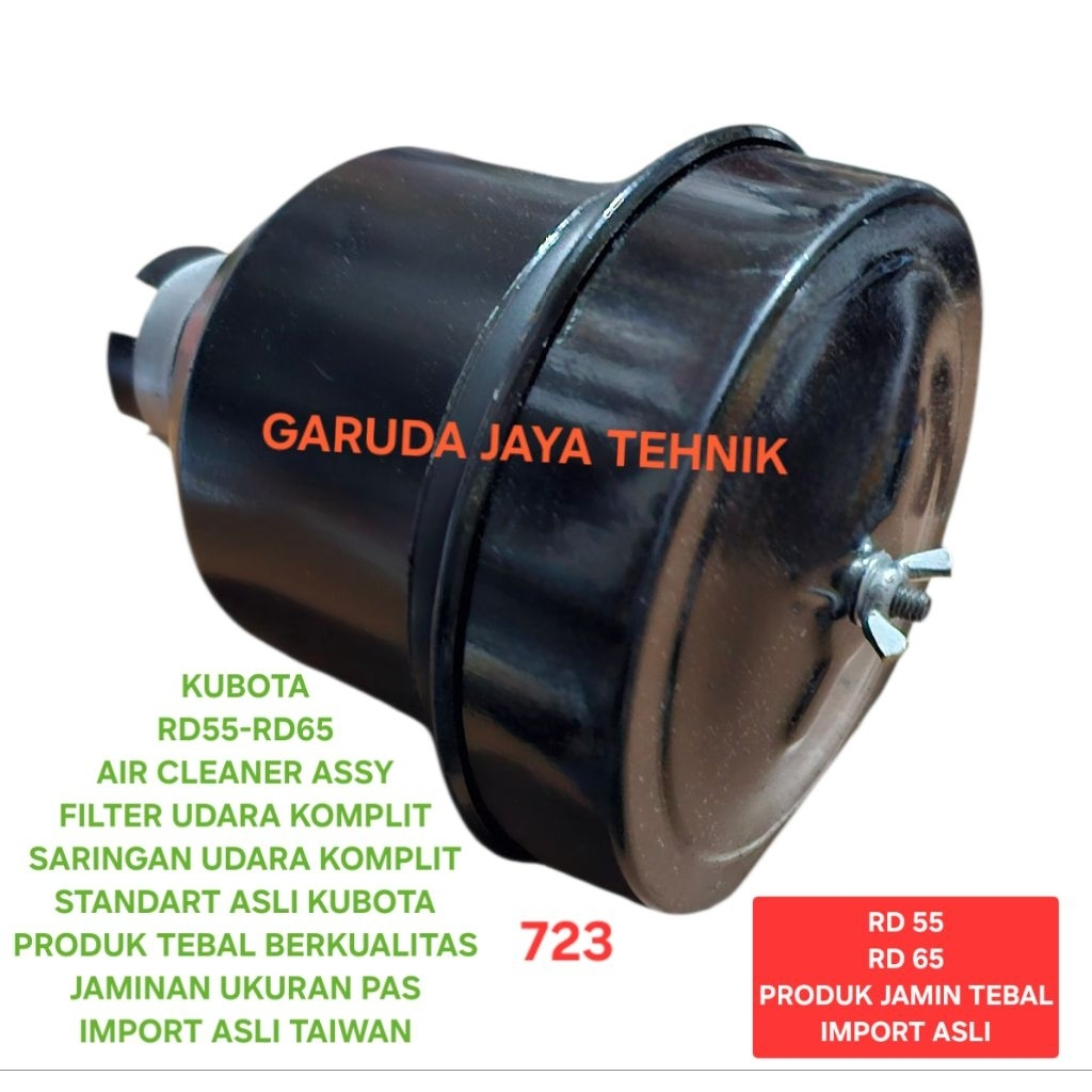 Air cleaner assy filter udara saringan udara filter hawa komplit kubota RD55 RD65 RD 55 RD 65 Produk