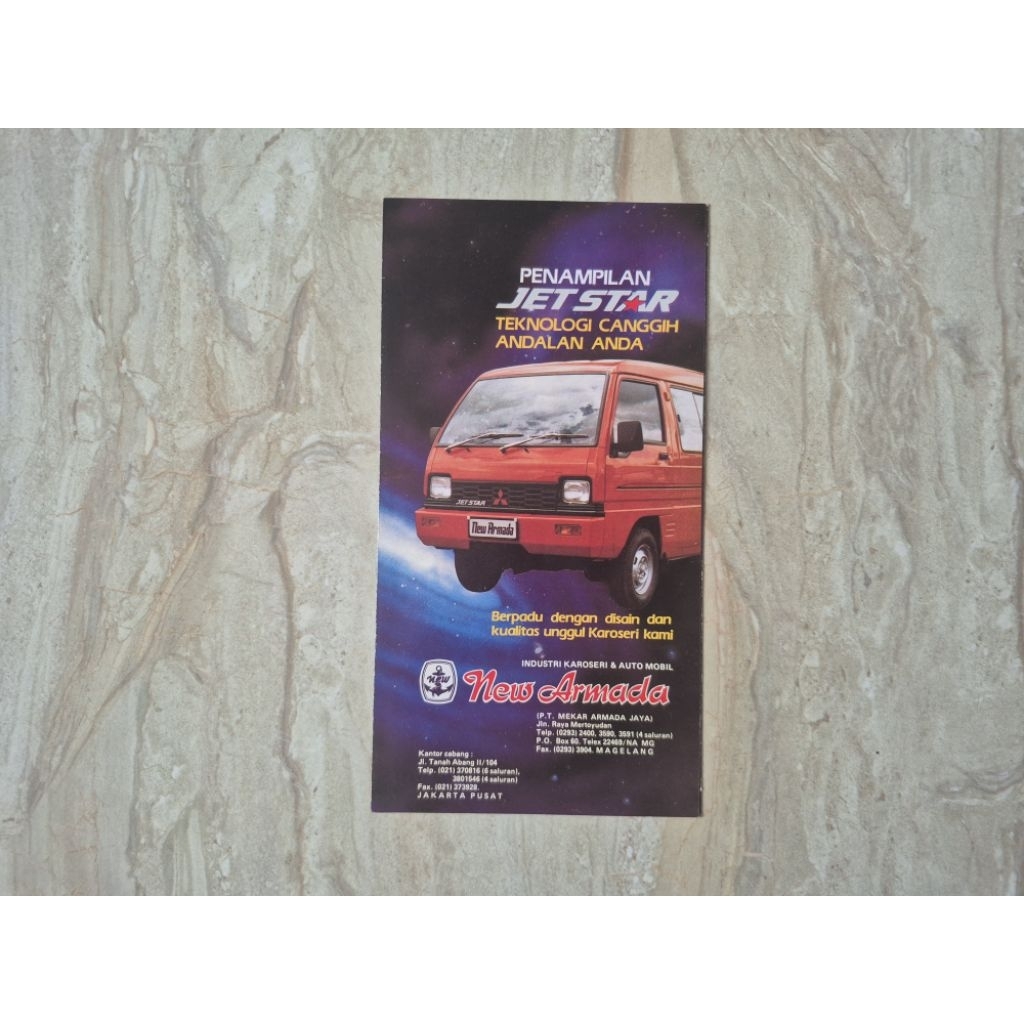 brosur katalog mobil new armada jetstar leaflet
