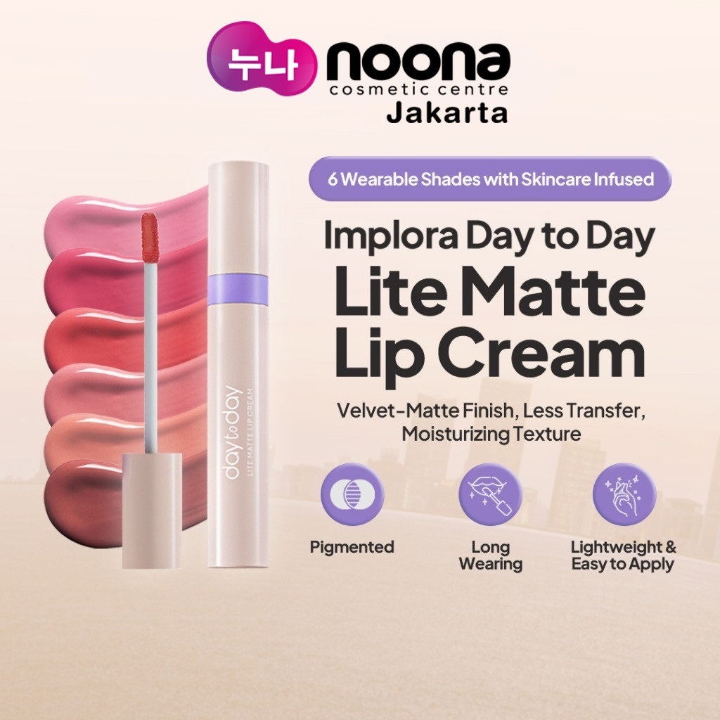 IMPLORA DAY TO DAY LITE MATTE LIP CREAM 4GR / Implora Day to Day Lip Cream