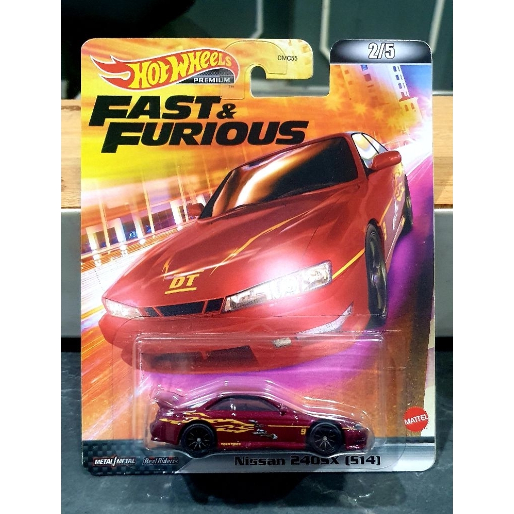 Hot Wheels Premium Nissan 240SX (514) Fast & Furious