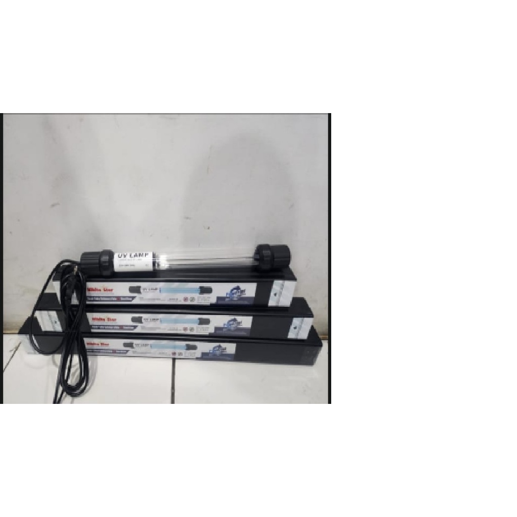 Lampu UV Celup Aquarium Kolam NIKITA STAR UV 20/30/40 Watt UV Kolam Koi