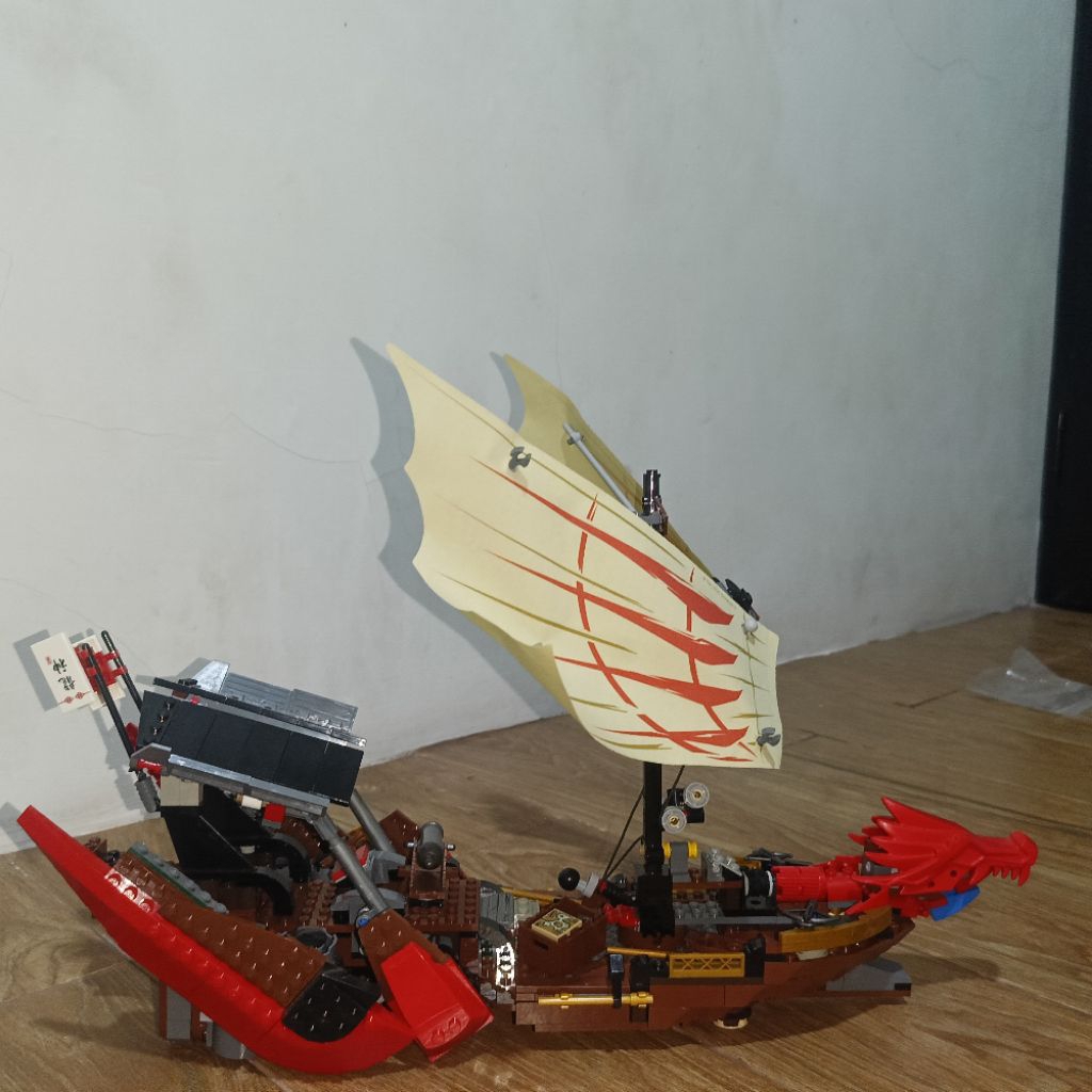 Lego Ninjago Destiny's Bounty (2012), Hanya Kapal (sesuai foto)