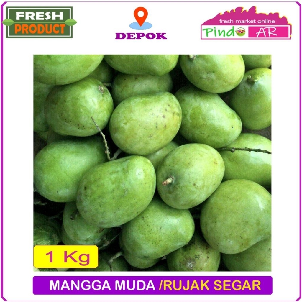 MANGGA RUJAK / MANGGA MUDA / MANGGA MENTAH RUJAK