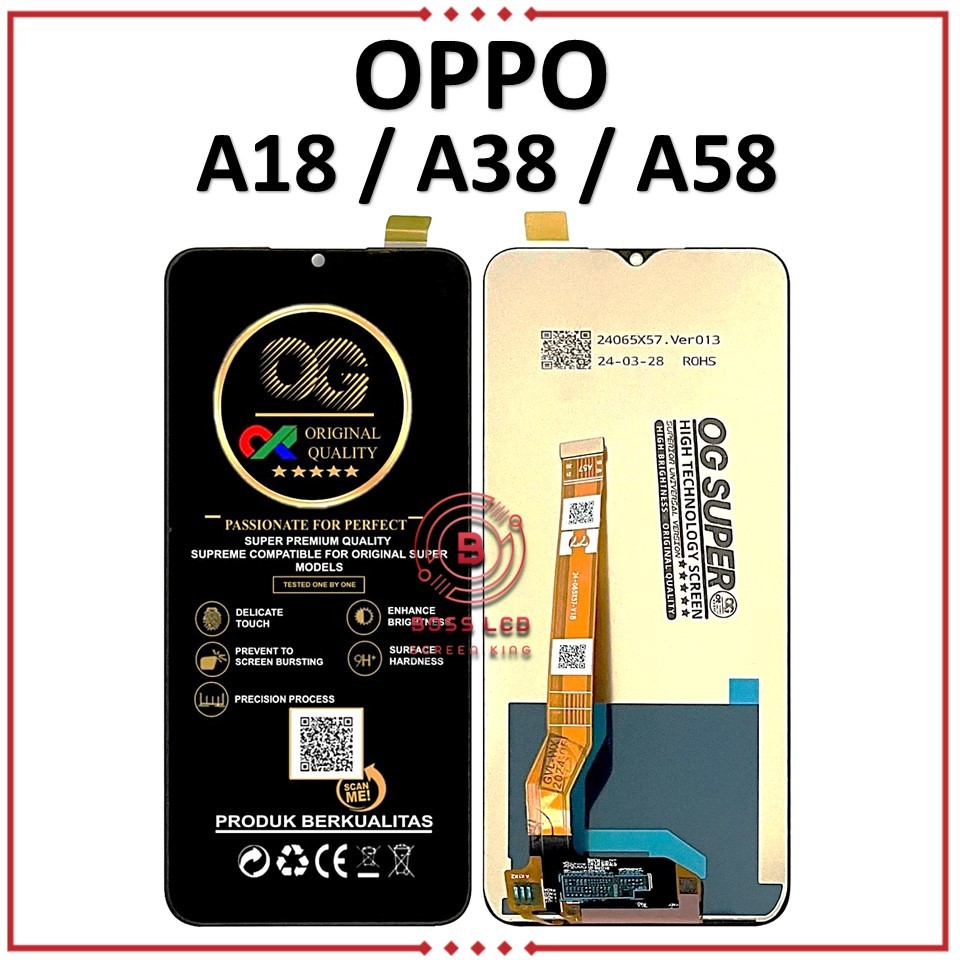 LCD TOUCHSCREEN OPPO A18 / A38 / A58 ORIGINAL