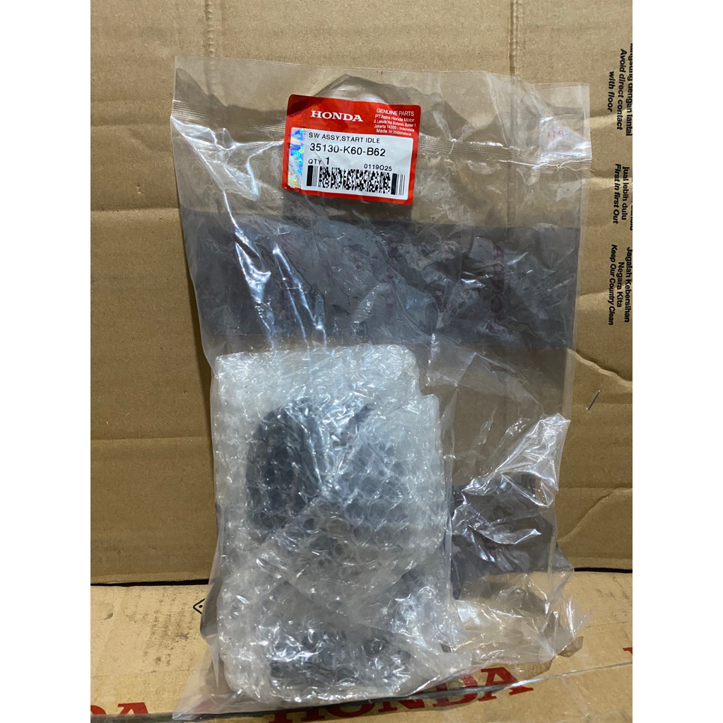 35130-K60-B62 Holder kanan tombol saklar stater idling stop new vario 125 2018-2022