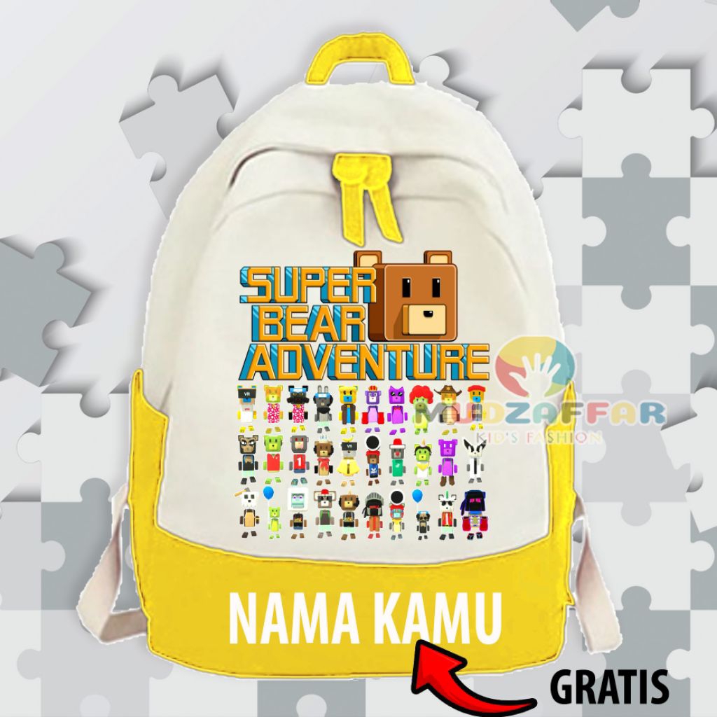 TAS RANSEL SUPER BEAR ADVENTURE TAS RANSEL ANAK SUPER BEAR ADVENTURE
