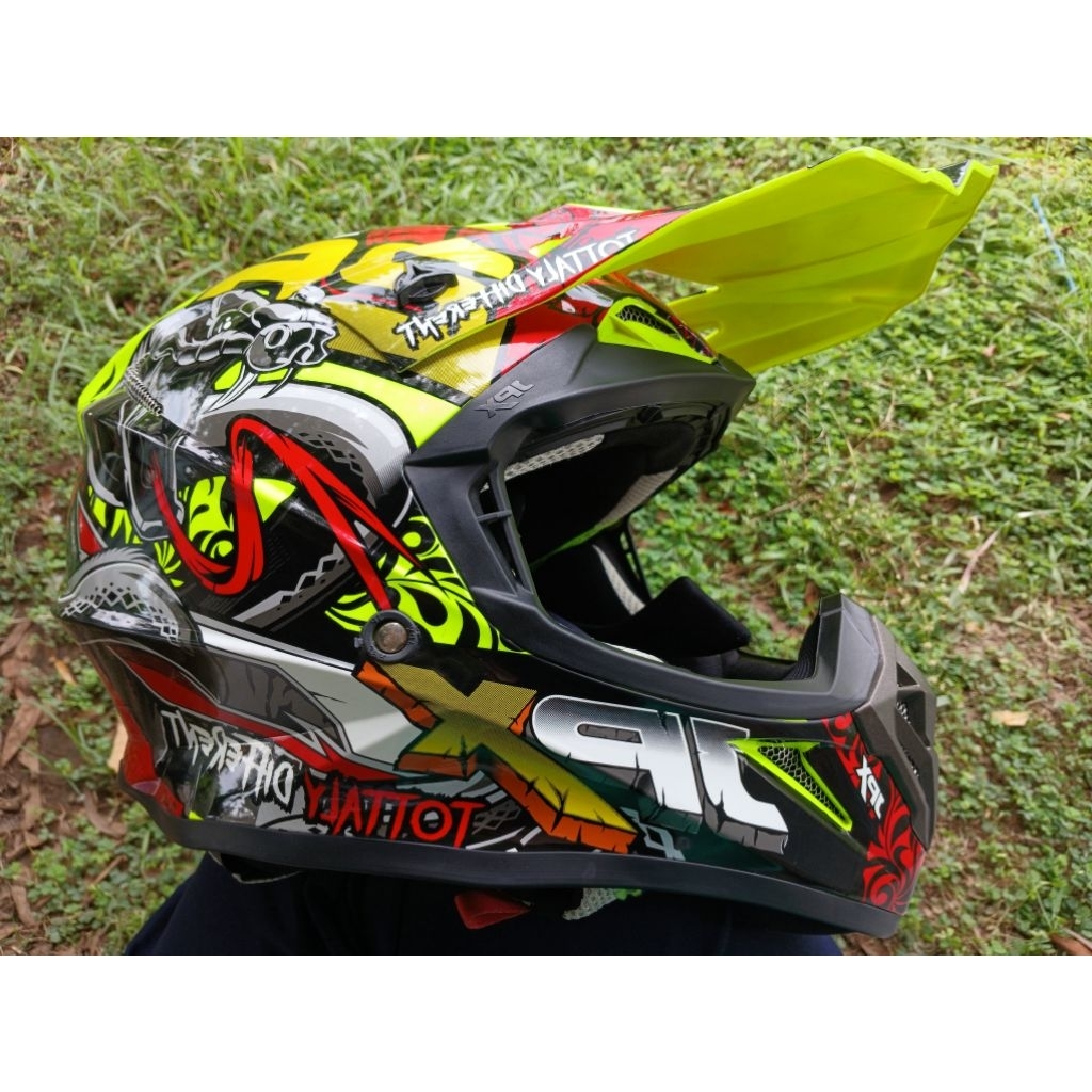 Helm JPX Cross X16 Yellow Fluo ORI
