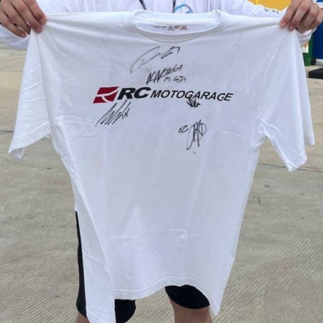 Kaos Baju Koleksi Jersey Tanda Tangan Pembalap MotoGP MandalikaGP 2022