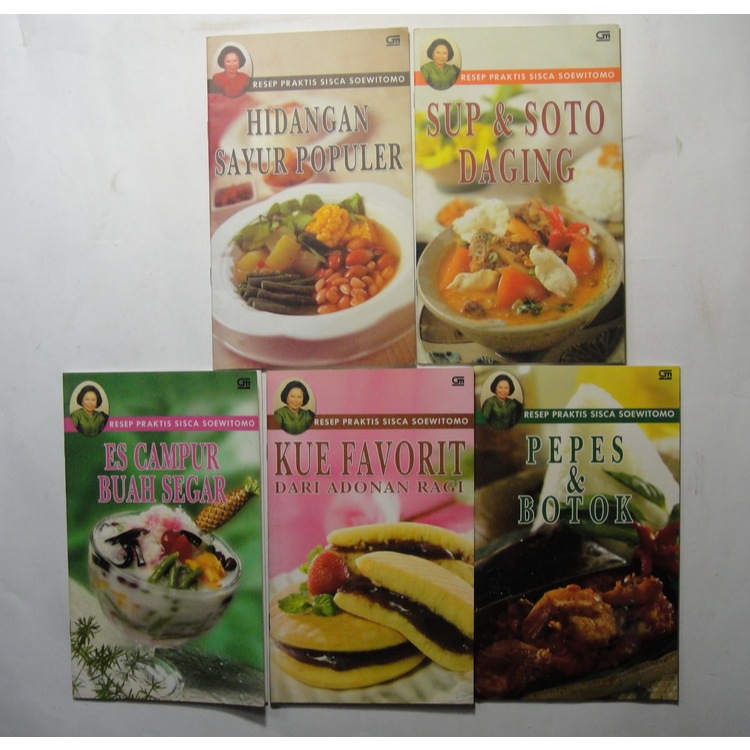 Kumpulan Buku Resep Sisca Soewitomo