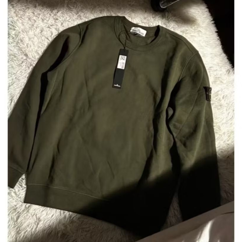 New Jaket crewneck stone island sweater stone island unisex full tag