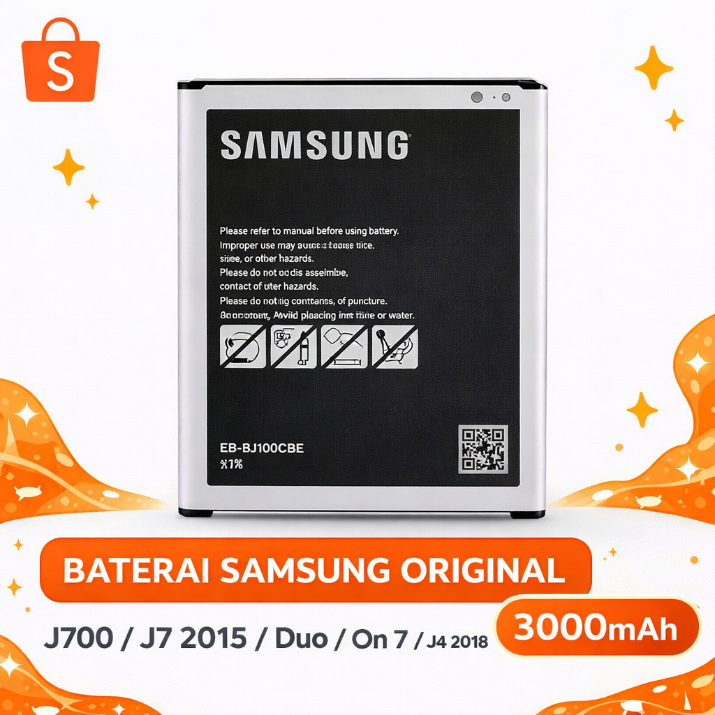 Baterai Samsung J700 / J7 2015 / J7  Duo / On 7 / J4 2018 Original
