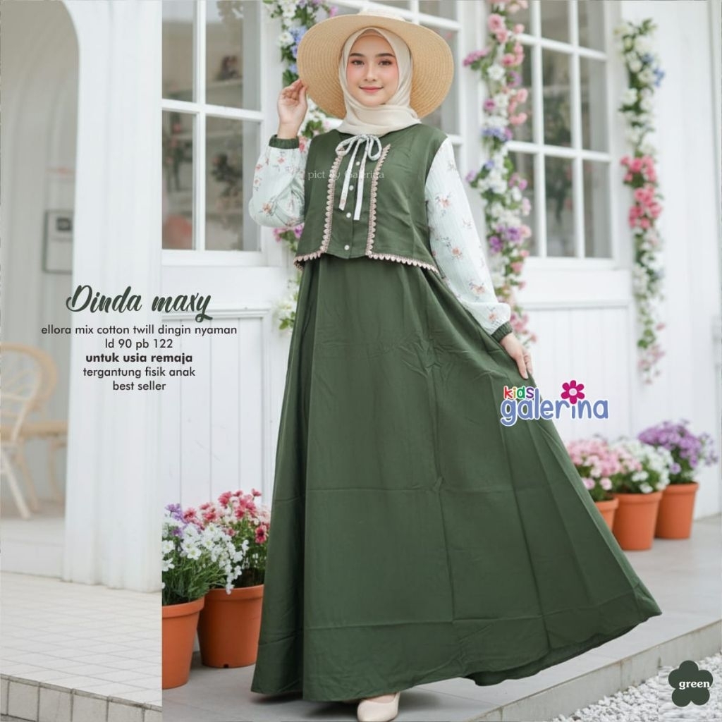 DINDA MEERA DELIA QANA TEEN BY GALERINA • SENADA ARIANE #4 KIDS • CALISTA LUMARE RAQUMI MIKA LIVIA A