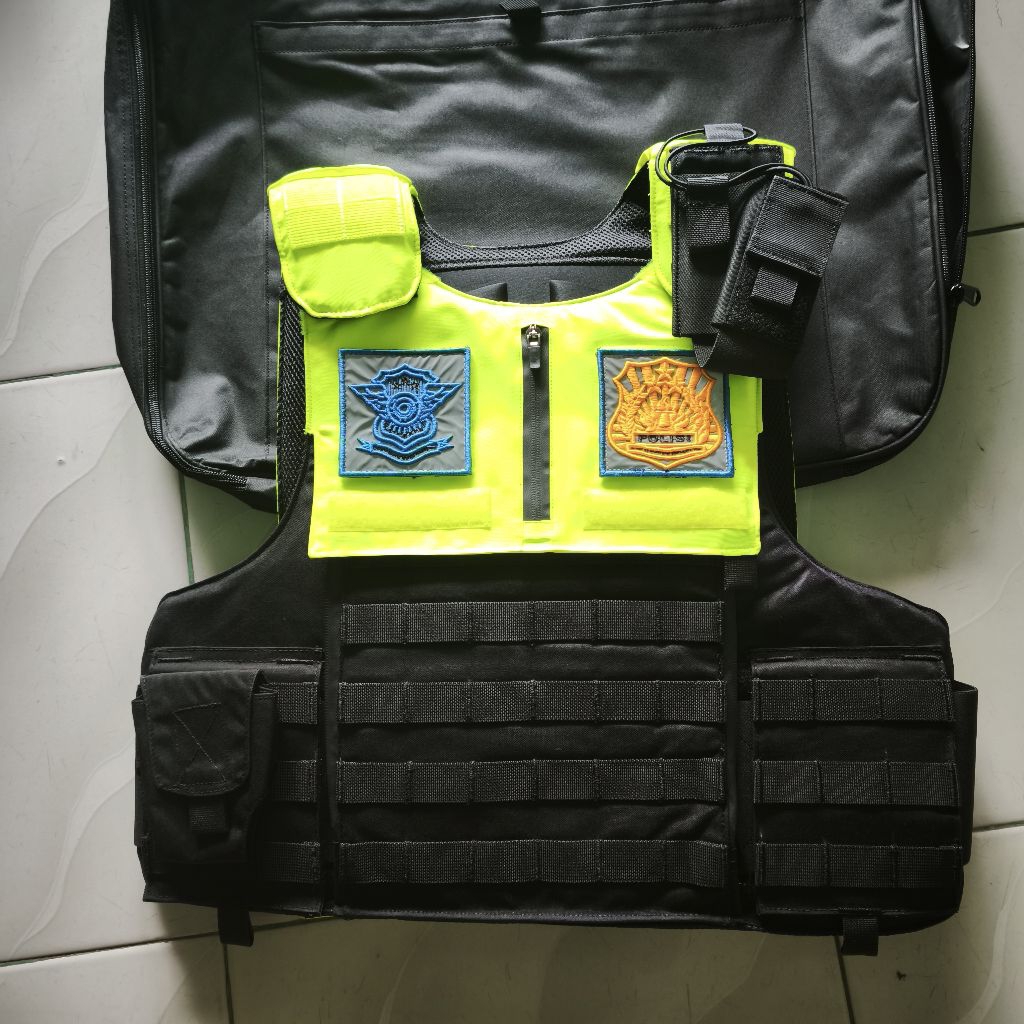 Rompi Tahan Peluru Merk J-Forces jatah Lantas