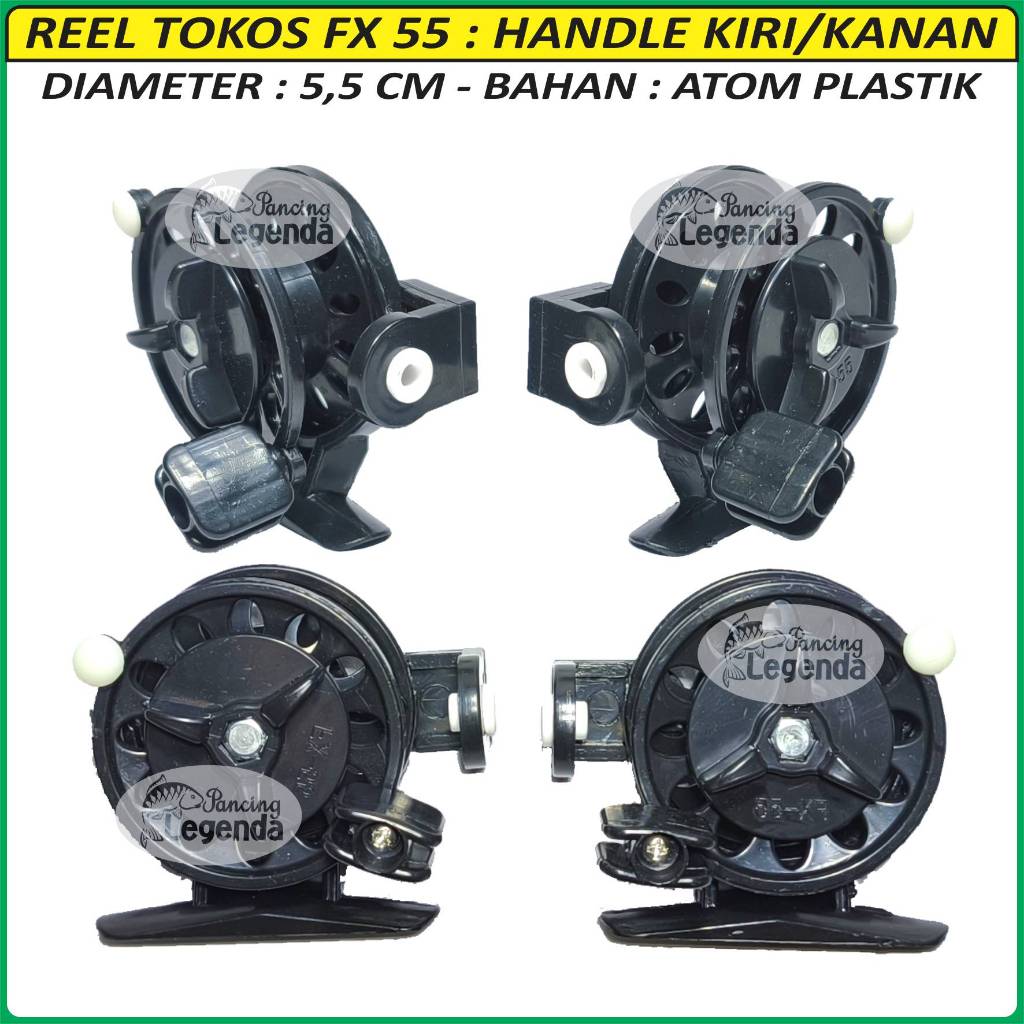 REEL TOKOS FX-55 - HANDLE KIRI/KANAN