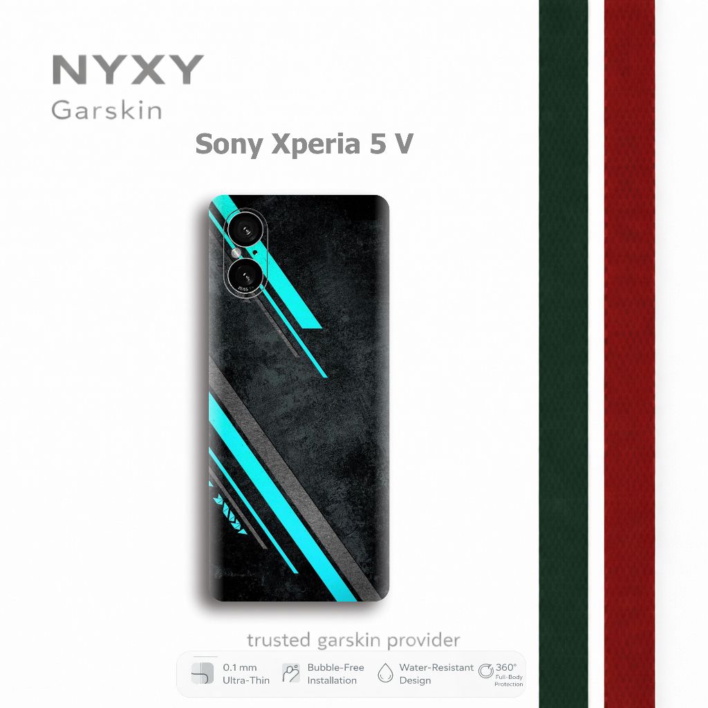 Buy 1 get 2 Garskin Sony Xperia 5 V Custom Design Skin HP Sony Xperia 5 V Premium Anti Jamur Free Cu