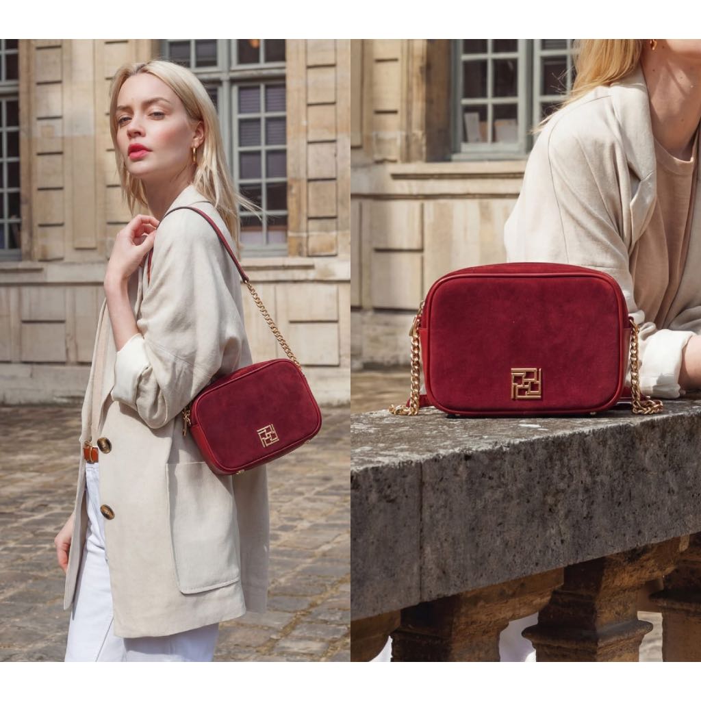 Ivan Gunawan Prive - Amelie Maroon Bag Tas Ivan Gunawan