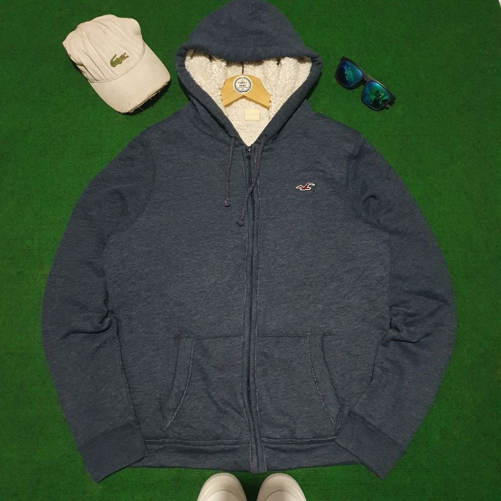 hoodie HOLLISTER SHERPA