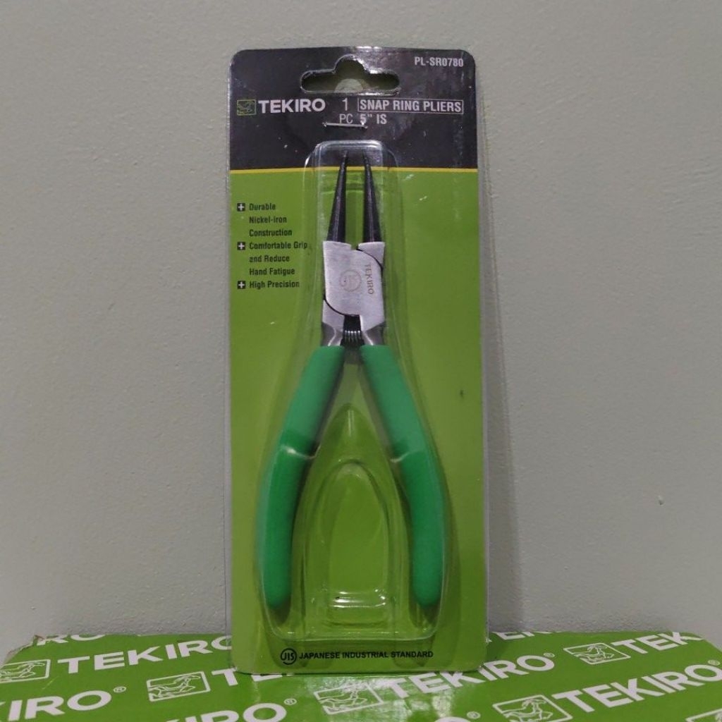 TEKIRO TANG LEPAS SIRKIP KLIP KANCINGAN SPI SNAP RING MASTER REM SNAP RING PLIERS 5" IS DI REMAS MEN
