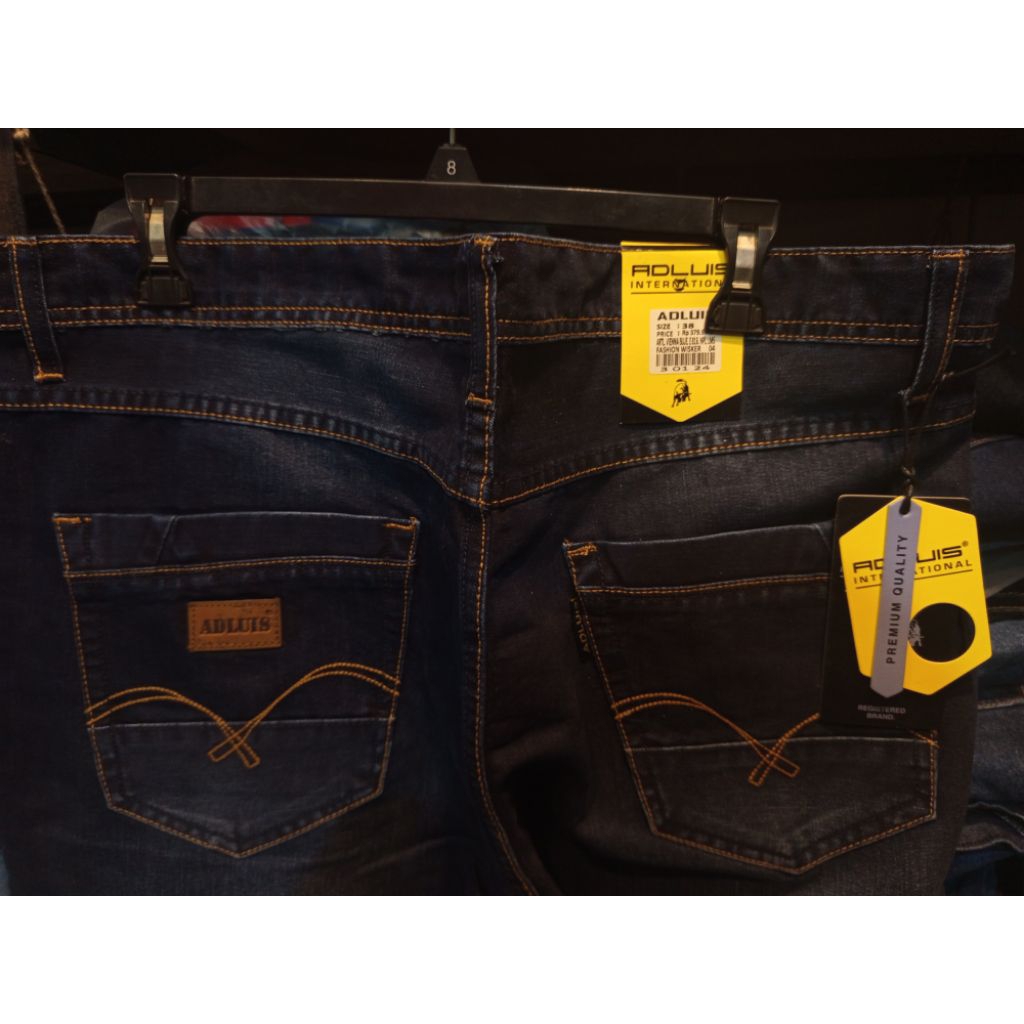 Celana Jeans panjang pria Adluis Fashion Wisker