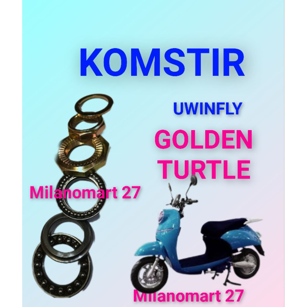 komstir motor listrik uwinfly golden turtle kones headset komfork sepeda listrik uwinfly golden turt