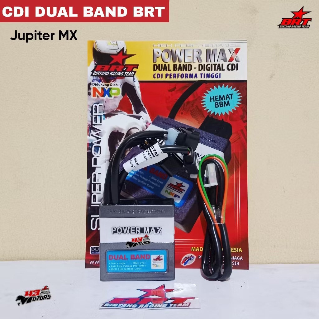 BRT CDI | CDI BRT POWER MAX DUAL BAND JUPITER MX / MX NEW 135