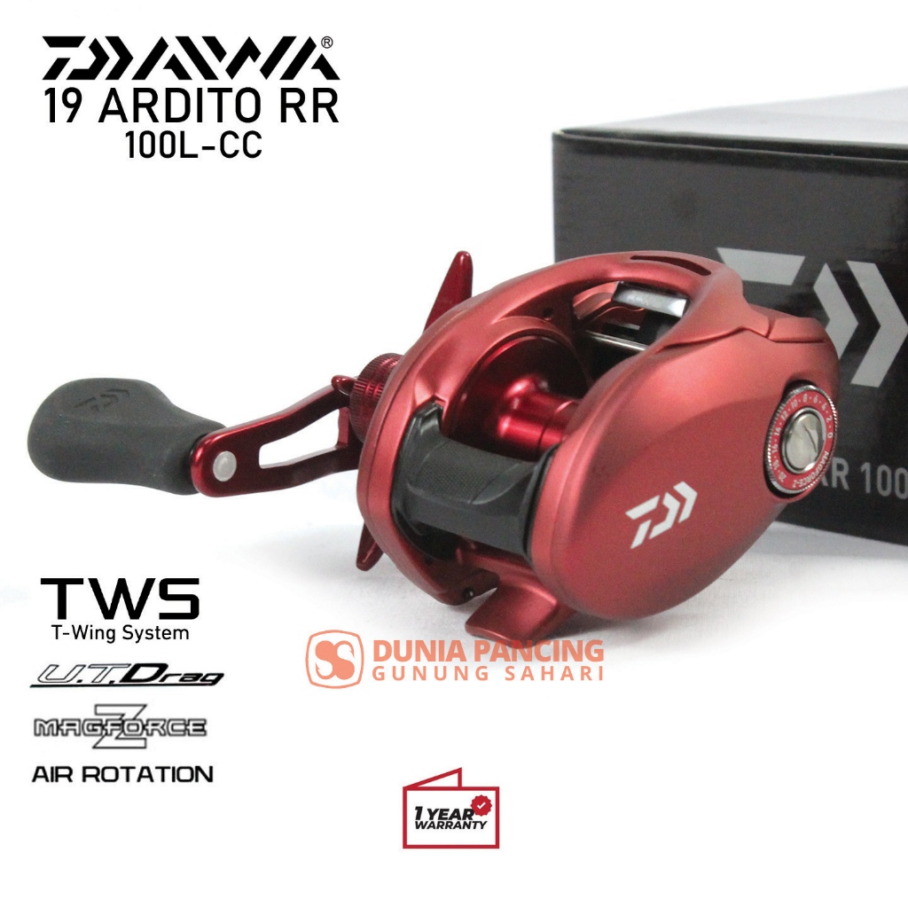 Reel Baitcasting Daiwa 19 Ardito RR 100L-CC