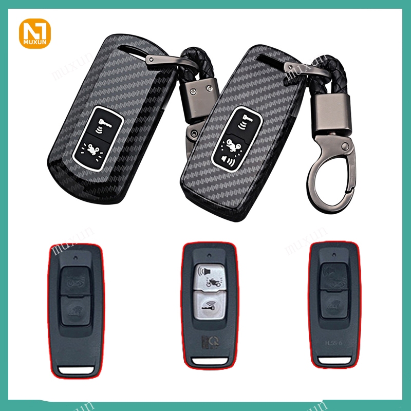 Sarung kunci motor ABS serat karbon untuk  HONDA PCX 160 Vario 125, Scoopy baru 2023-2024 ADV 160 St