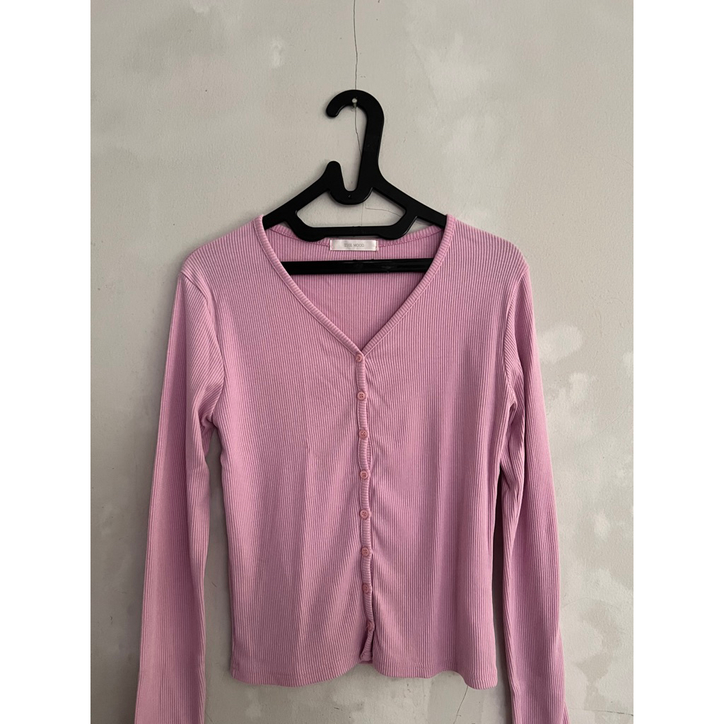 Cardigan Pink Preloved