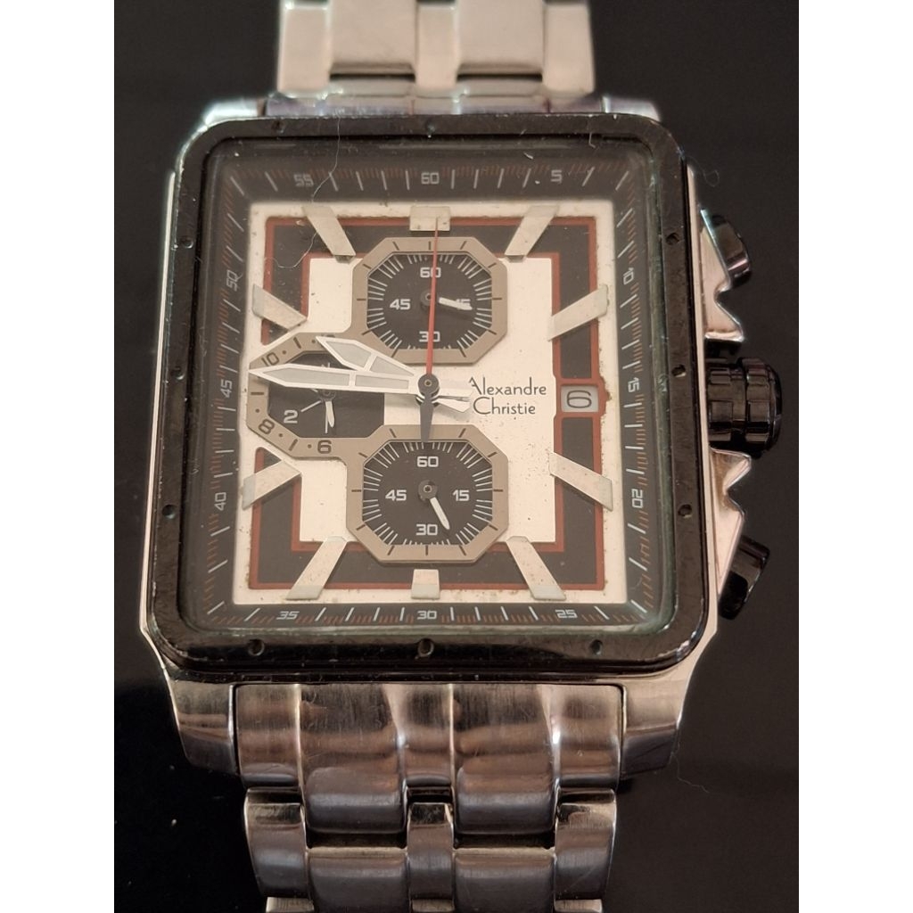 ALEXANDRE CHRISTIE 6377 MC Jam Tangan Pria chrono 1613