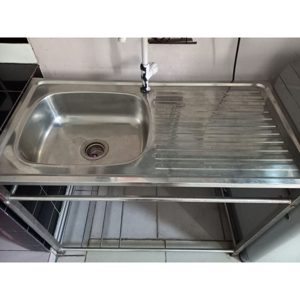 PRELOVED - Tempat cuci piring//Tempat cuci piring stainless