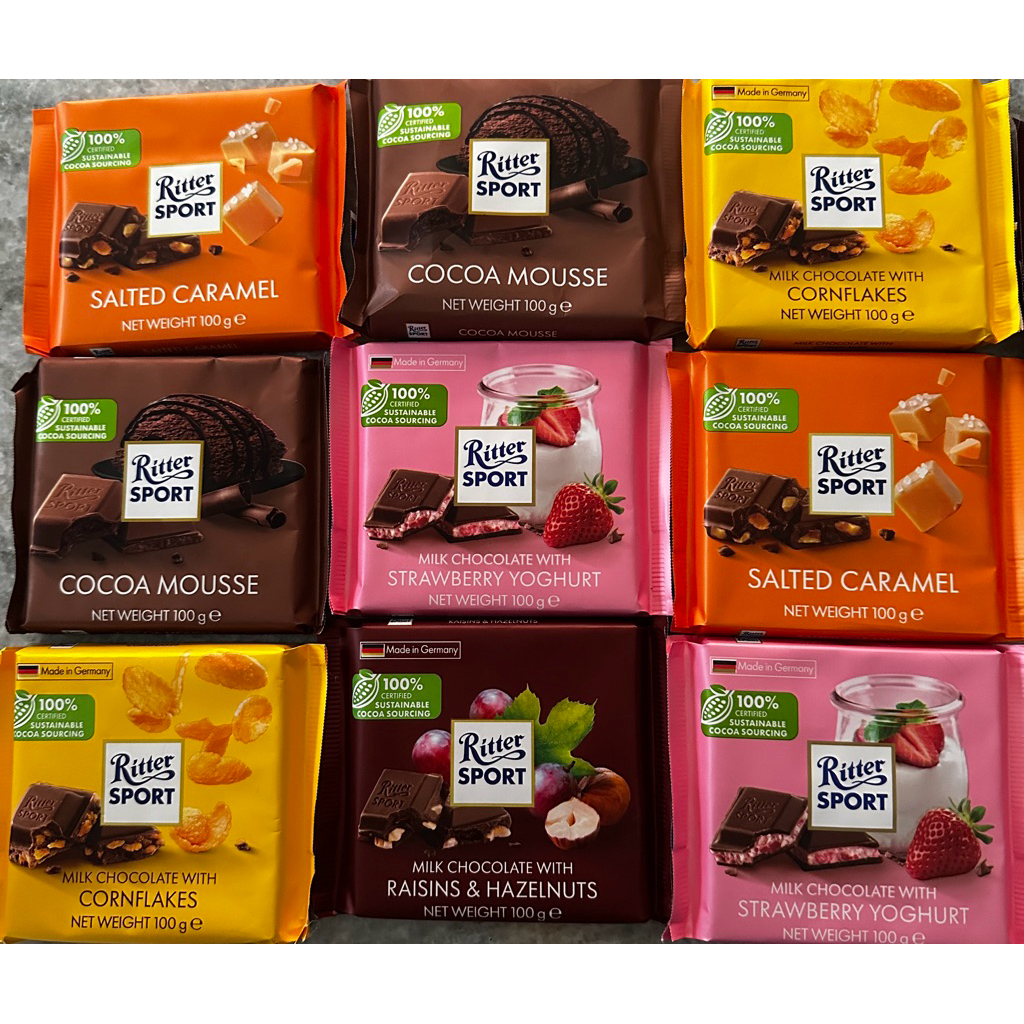 Ritter sport CHOCOLATE 100g