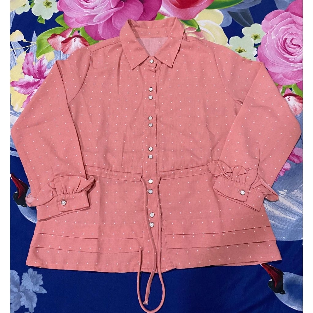 Preloved Blouse Polkadot