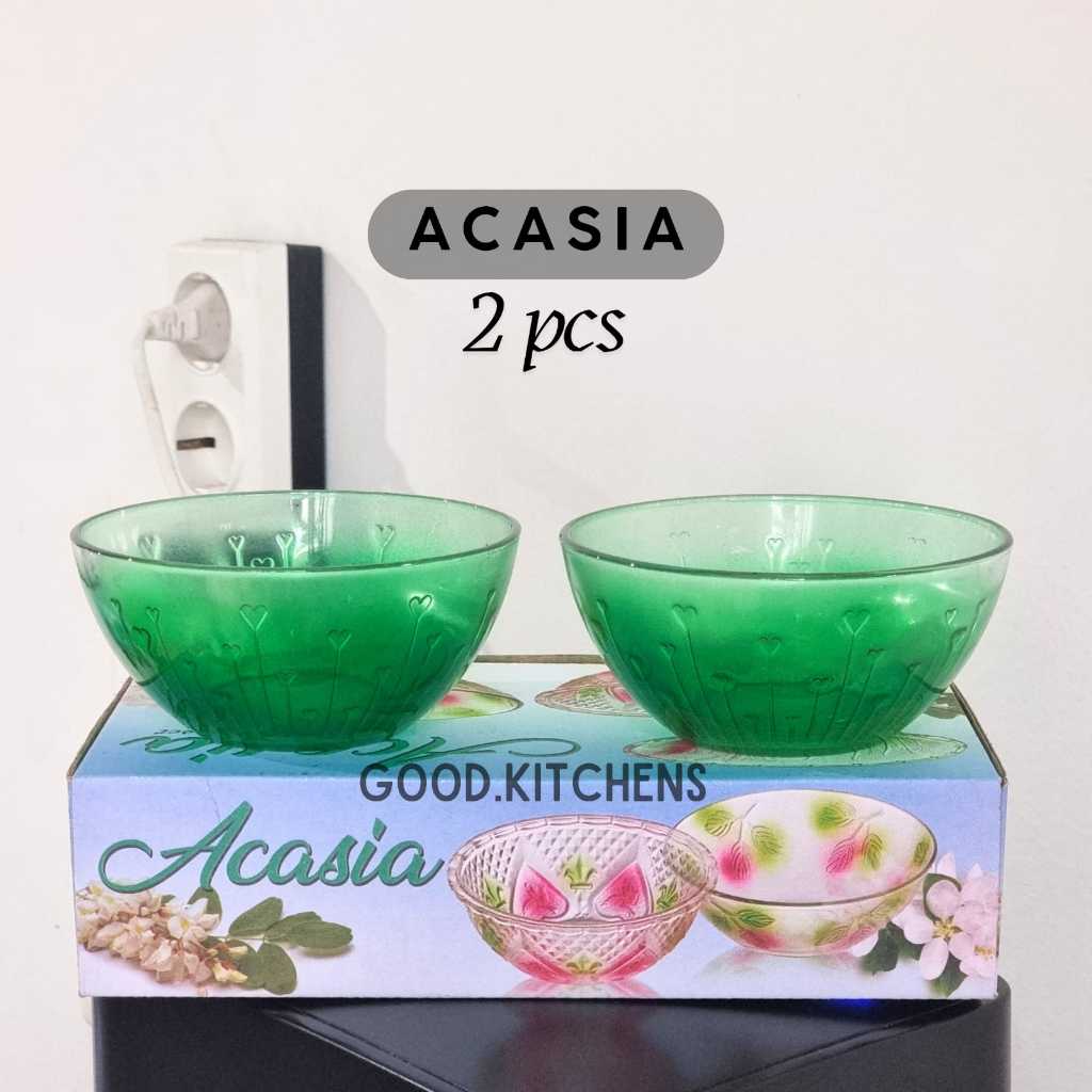 G389 [2 PCS] MANGKUK KACA MANGKOK KOBOKAN CUCI TANGAN MANGKUK SOUVENIR MANGKUK SAMBAL MANGKUK SNACK 