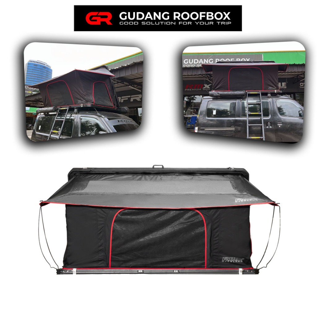 Roof Tent Car Roof Top Tent Tenda Atas Mobil Tenda Camping Mobil Roof Tent URBAN Style X RMX Overlan