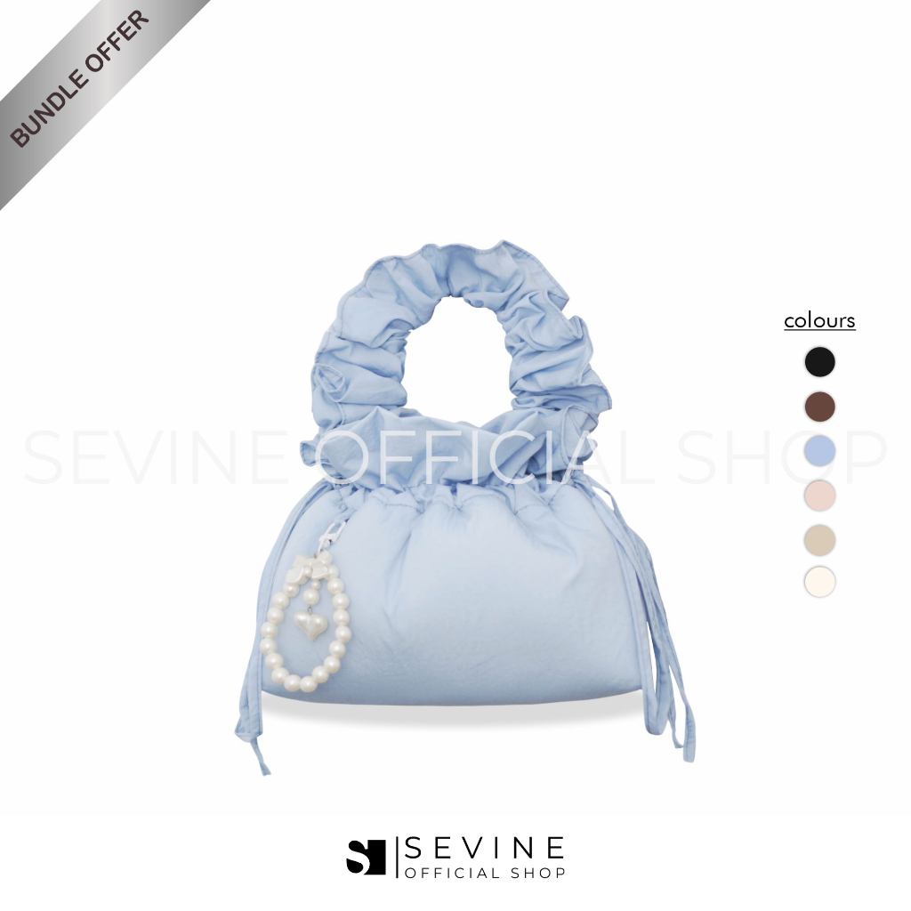 Sevine Luma Sling Bag Bundling Bagcharm Mutiara Tas Cewek Tahan Air Tas Selempang Wanita Handbag Mag