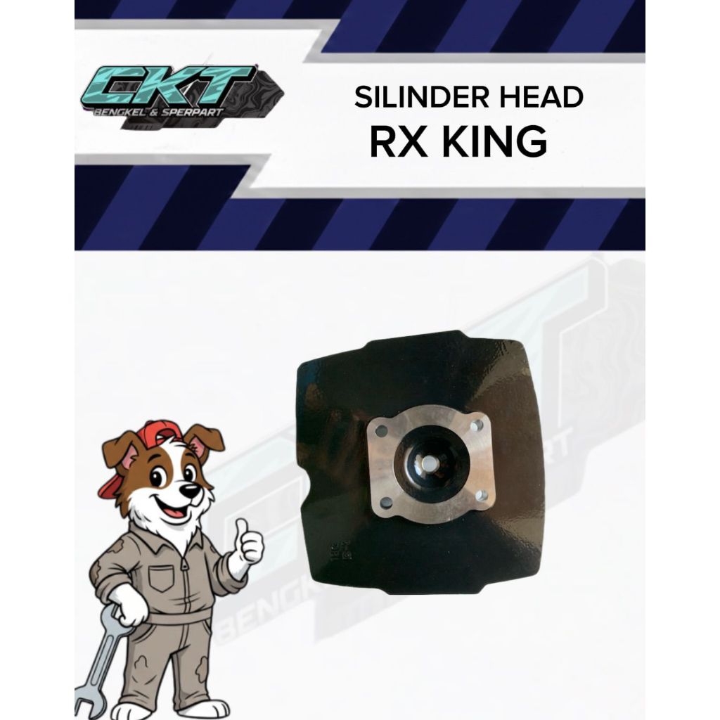 CILINDER HEAD/KOP STANDART YAMAHA RX KING ORIGINAL