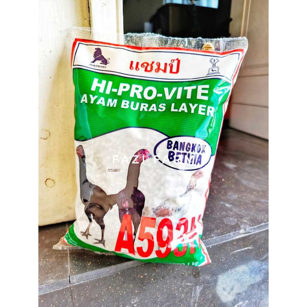 Pakan Ayam A593K Hi-Pro-Vite Ayam Buras Layer