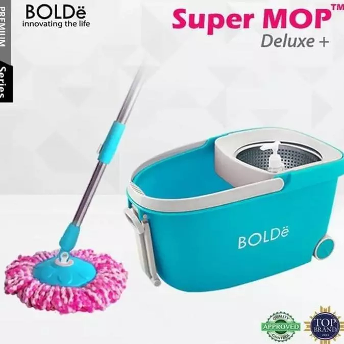 BOLDE - Alat Pel Lantai Roda Bolde Super Mop Deluxe + ORIGINAL