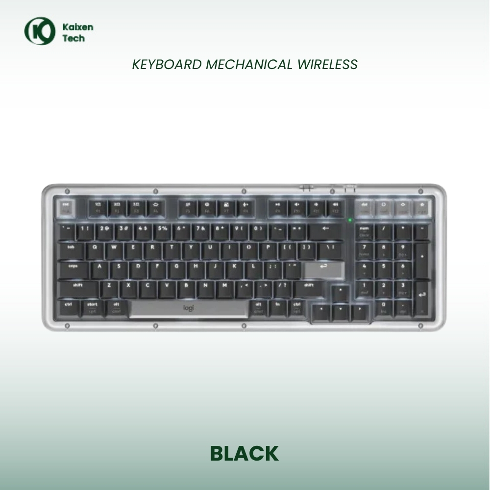 Keyboard Mechanical Logitech Alto Keys K98M 98 Key Battery 12 Bulan Kompatibel Multi-OS