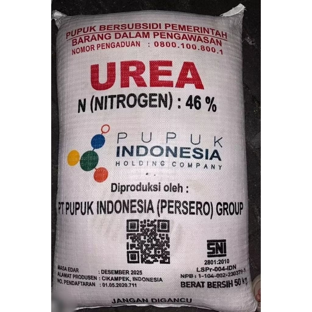 Pupuk Urea 2 kg Nitrogen 46% penyubur tanaman