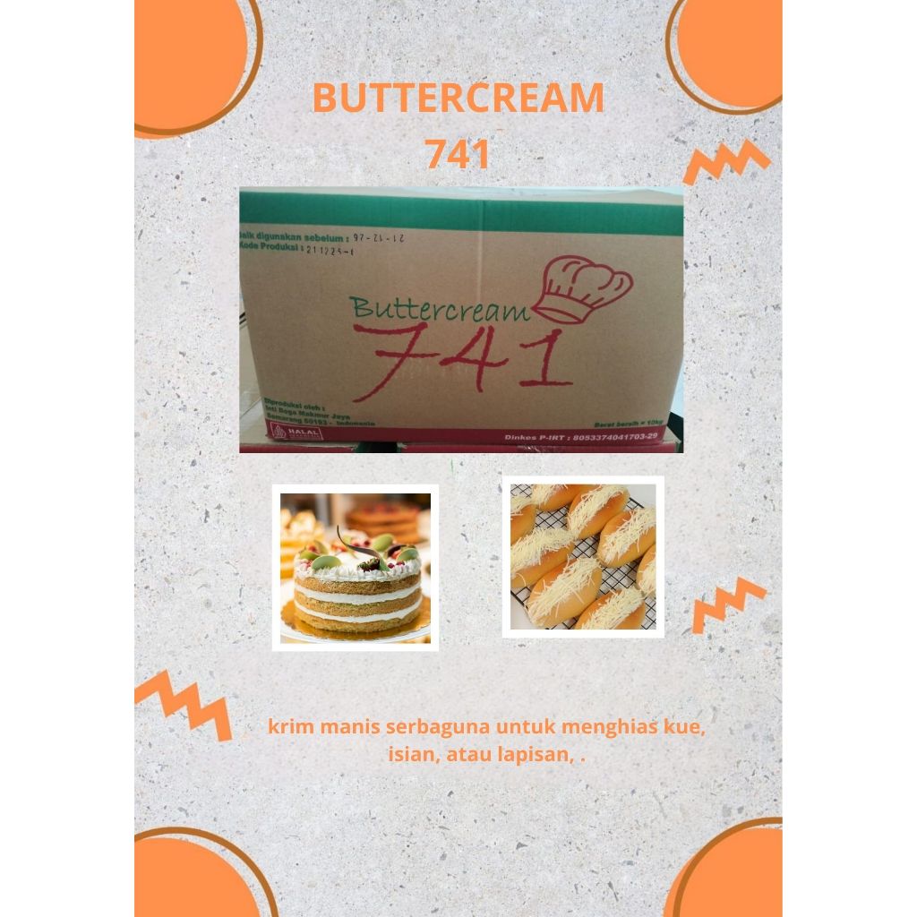 BUTTERCREAM 741 10 kg