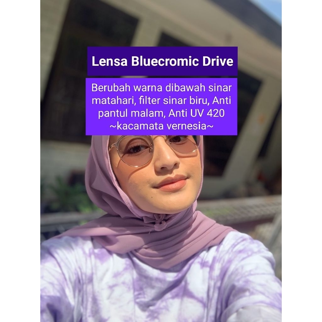 Lensa Kacamata Bluecromic Night Drive