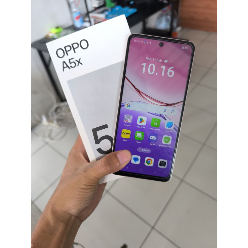 oppo a5x RAM 6+6/128 second like new
