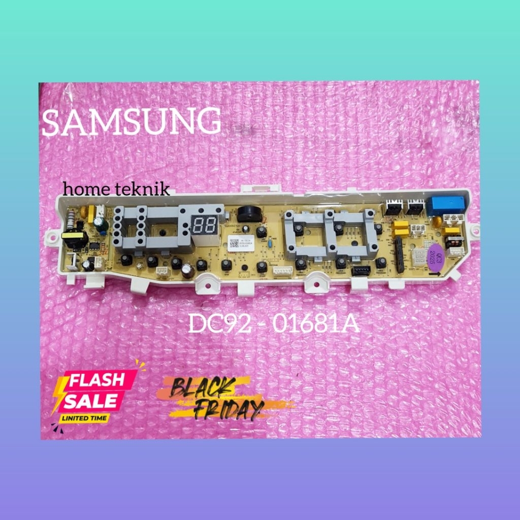 Samsung WA70H4000SW/SG modul mesin cuci samsung 1 tabung part DC92-01681A kualitas original baru