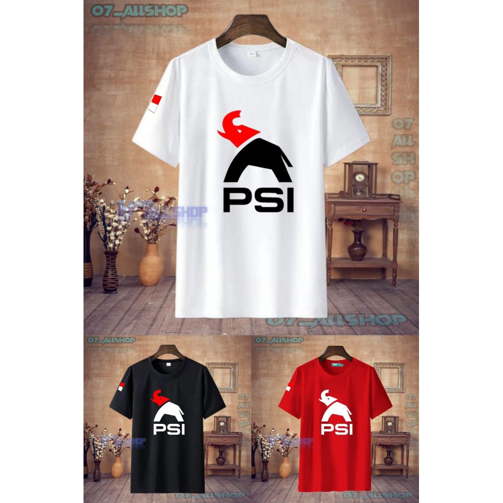 Kaos Tshirt Baju Obral Murah Katun Combed 30s PARTAI PSI GAJAH Terbaru Pria Wanita Unisex Indonesia