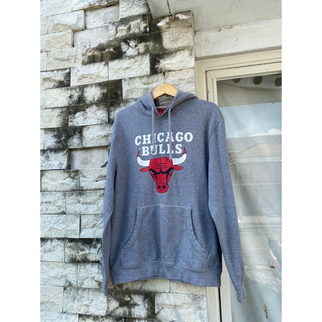 Original Chicago Bulls Hoodie Nostalgia co Mitchell & Ness Vintage